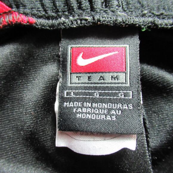 Nike Maryland Terrapins Basketball Shorts Mens Large Black Y2K Sports Drawstring - Picture 7 of 9